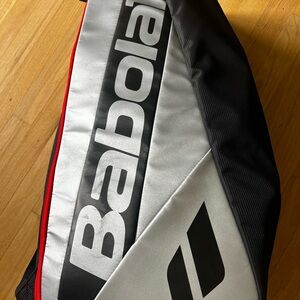Babolat Black and Silver Duffel Bag
